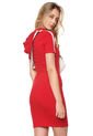 Vestido Rojo-Blanco Active de Active