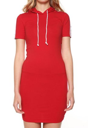 Vestido Rojo-Blanco Active