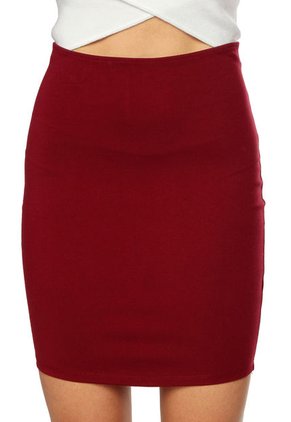 Falda  Vinotinto Active