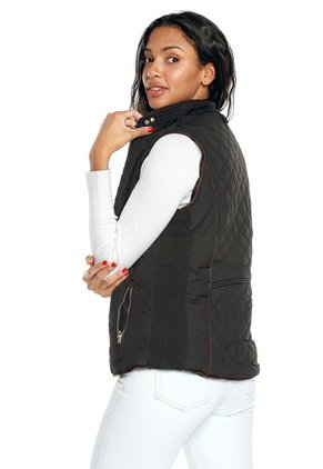 Chaleco Negro-Café Active