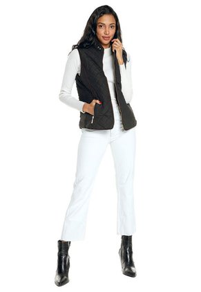 Chaleco Negro-Café Active