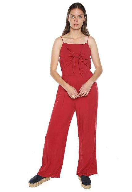 Enterizo Rojo Active