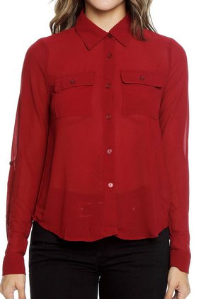 Camisa Vinotinto Active