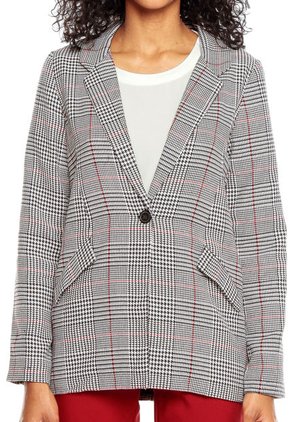 Blazer Negro-Blanco-Rojo Active