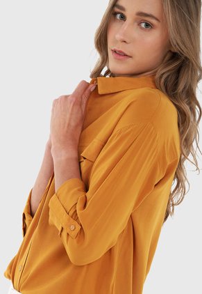 Camisa Mostaza Active