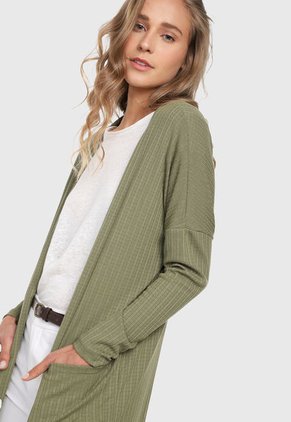 Cardigan  Verde Oliva  Active