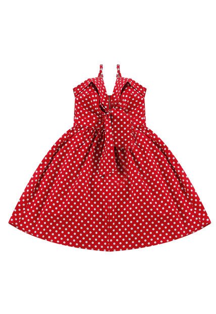Vestido Rojo-Blanco Active