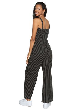 Enterizo Negro-Blanco Active