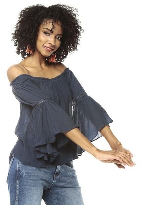 Blusa Azul Navy Active