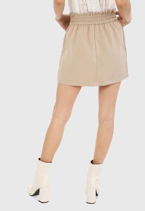 Falda Beige-Negro Active