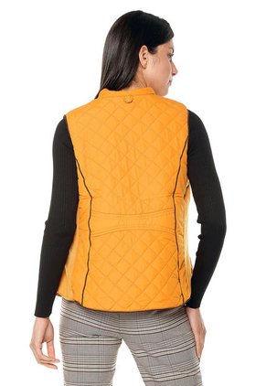 Chaleco Mostaza-Café Active