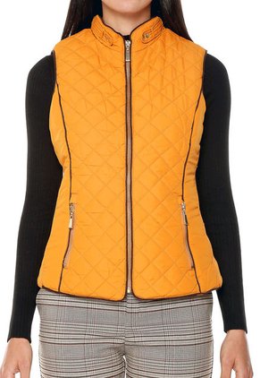 Chaleco Mostaza-Café Active