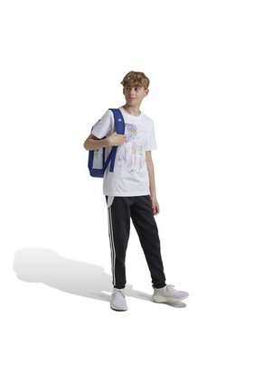 Camiseta Adidas Kids Messi Futbol Estampada - Blanco