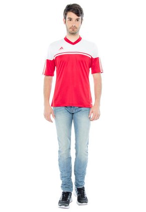 Camiseta adidas Autheno 12 Jersey Rojo-Blanco