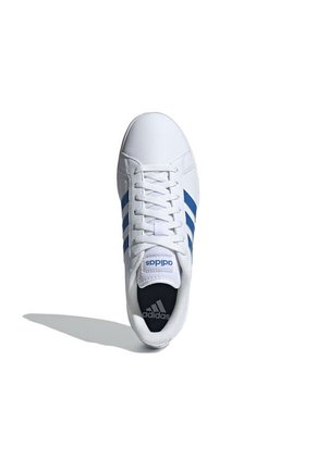 Tenis Hombre Adidas Grand Court - Blanco-Azul
