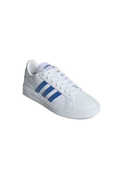 Tenis Hombre Adidas Grand Court Blanco Azul Compra Ahora Dafiti Colombia