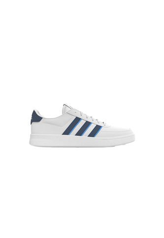 Tenis Hombre Adidas Breaknet 2.0 - Blanco-Azul adidas