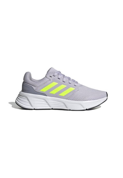 Tenis Mujer Adidas Galaxy 6 - Gris-Amarillo