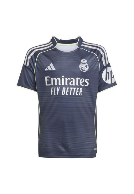 Camiseta Adidas Kids Visitante Real Madrid 25/26 - Gris