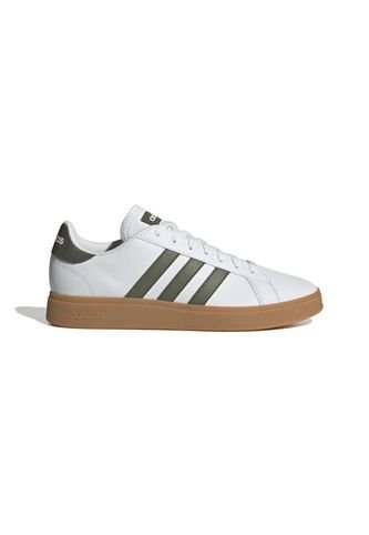 Tenis Hombre Adidas Grand Court Base - Blanco-Verde adidas