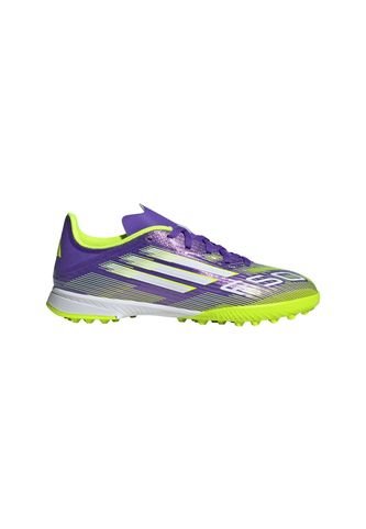 Guayos Adidas Kids League Turfg- Morado-Verde adidas