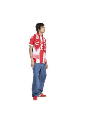 Camiseta Adidas Hombre Local FC Bayern 25/26 - Rojo-Blanco