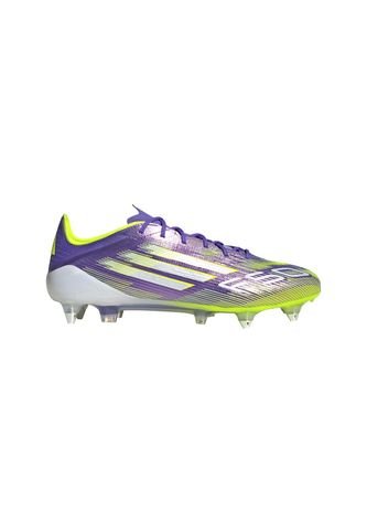 Guayos Adidas Hombre F50 Elite SG - Morado-Verde adidas
