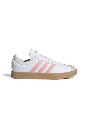 Tenis Mujer Adidas Vl Court - Blanco-Rosado