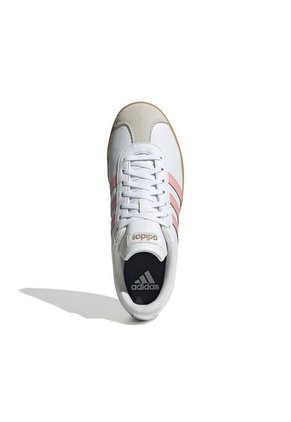 Tenis Mujer Adidas Vl Court - Blanco-Rosado