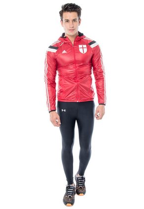 Chaqueta adidas AC Milan Rojo-Blanco-Negro