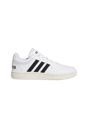 Tenis Hombre Adidas Hoops 3.0 Low - Blanco