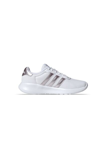 Tenis Blanco-Plateado Adidas Lite Racer 3.0
