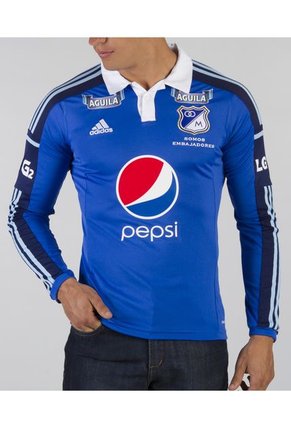 Camiseta Millonarios adidas Azul
