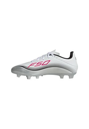Guayos Adidas Hombre F50 Messi Club Para Terreno Firme/multiterreno - Blanco - Plateado