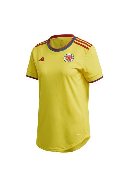 Camiseta Training Adidas Local Colombia - Amarillo
