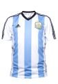 Camiseta adidas Réplica Selección Argentina Azul Celeste-Blanco de adidas