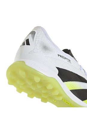 Guayos Adidas Hombre Predator Pro Pasto Sintético - Blanco - Amarillo