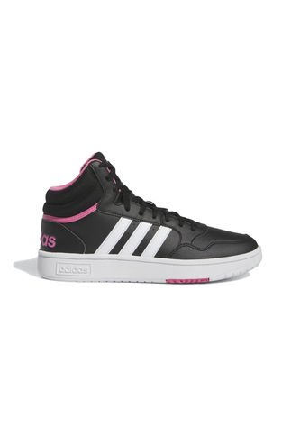 Tenis Mujer Adidas Hoops 3.0 - Negro- Rosado adidas