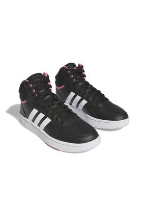 Tenis Mujer Adidas Hoops 3.0 - Negro- Rosado