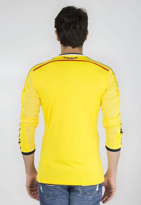 Camiseta adidas Selección Colombia Manga Larga Amarillo