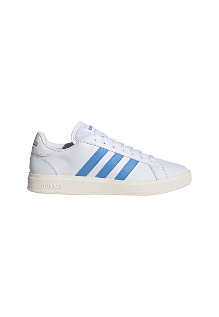 Tenis Hombre Adidas Grand Court Base 2.0 - Blanco