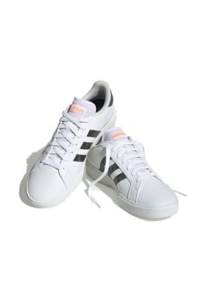 Tenis Hombre Adidas Grand Court Base - Blanco