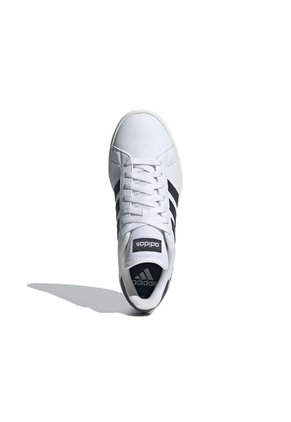 Tenis Mujer Adidas Grand Court - Blanco-Negro
