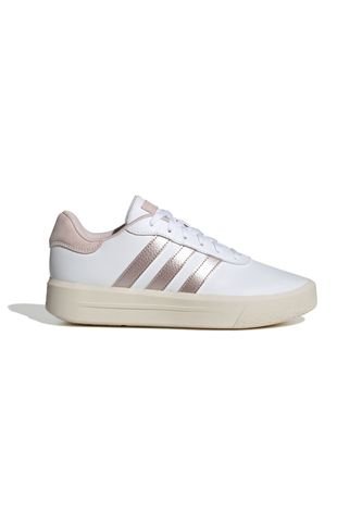 Tenis Mujer Adidas Court - Blanco-Rosado adidas