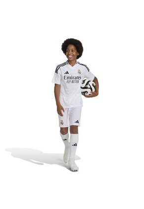 Shorts Adidas Kids Uniforme Local Real Madrid 24/25 - Blanco