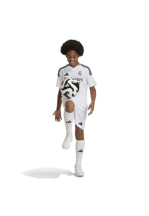 Shorts Adidas Kids Uniforme Local Real Madrid 24/25 - Blanco