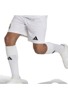 Shorts Adidas Kids Uniforme Local Real Madrid 24/25 - Blanco