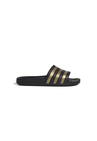 Sandalias Negro-Dorado Adidas Adilette Aqua adidas