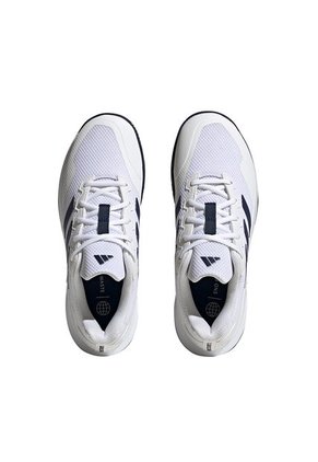 Tenis Hombre Adidas Gamecourt 2.0 - Blanco-Azul