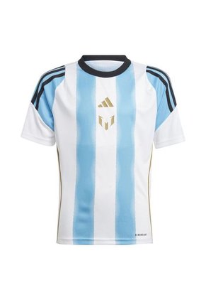Camiseta Adidas Kids Entrenamiento Messi - Azul-Blanco